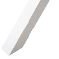 ΤΡΑΠΕΖΙ ΑΛΟΥΜΙΝΙΟΥ ΟΡΘΟΓΩΝΙΟ TAWNEE HM6039.02 ΛΕΥΚΟ-POLYWOOD ΦΥΣΙΚΟ 219,5x89,5x73Υ