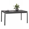 ΤΡΑΠΕΖΙ ΑΛΟΥΜΙΝΙΟΥ RACHEL HM6339.01 ΓΚΡΙ 150x80x75Υεκ.