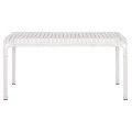 ΤΡΑΠΕΖΙ ΑΛΟΥΜΙΝΙΟΥ RACHEL HM6339.02 ΛΕΥΚΟ 150x80x75Υεκ.