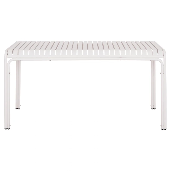 ΤΡΑΠΕΖΙ ΑΛΟΥΜΙΝΙΟΥ RACHEL HM6339.02 ΛΕΥΚΟ 150x80x75Υεκ.