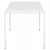 ΤΡΑΠΕΖΙ ΑΛΟΥΜΙΝΙΟΥ RACHEL HM6339.02 ΛΕΥΚΟ 150x80x75Υεκ.