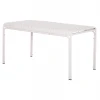 ΤΡΑΠΕΖΙ ΑΛΟΥΜΙΝΙΟΥ RACHEL HM6339.02 ΛΕΥΚΟ 150x80x75Υεκ.