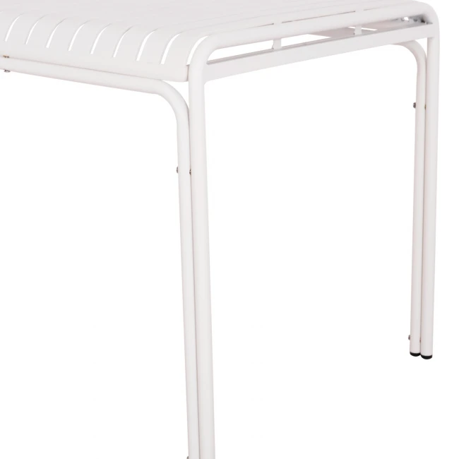 ΤΡΑΠΕΖΙ ΑΛΟΥΜΙΝΙΟΥ RACHEL HM6339.02 ΛΕΥΚΟ 150x80x75Υεκ.