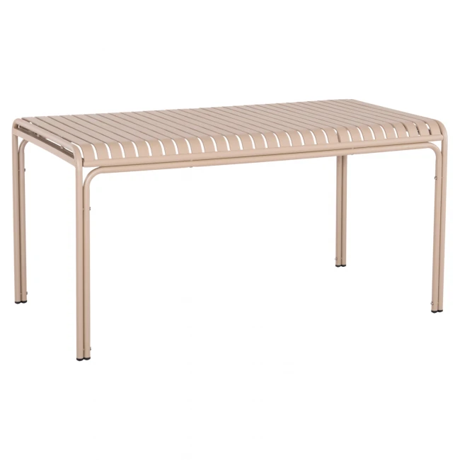 ΤΡΑΠΕΖΙ ΑΛΟΥΜΙΝΙΟΥ RACHEL HM6339.04 ΣΑΜΠΑΝΙ 150x80x76Υεκ.