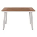ΤΡΑΠΕΖΙ ΑΛΟΥΜΙΝΙΟΥ TABER ΜΕ POLYWOOD ΛΕΥΚΟ 120x80x72,5Υ εκ. HM5562.01