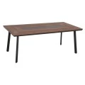 ΤΡΑΠΕΖΙ ΑΛΟΥΜΙΝΙΟΥ TABER ΜΕ POLYWOOD 200X94 ΓΚΡΙ HM5131.12