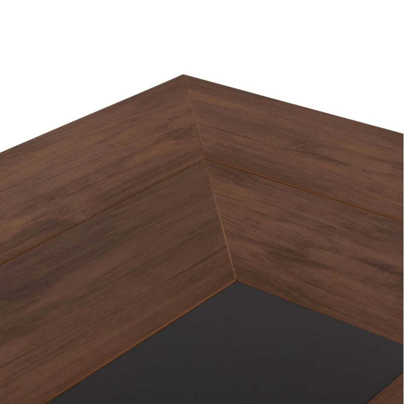 ΤΡΑΠΕΖΙ ΑΛΟΥΜΙΝΙΟΥ TABER ΜΕ POLYWOOD 200X94 ΓΚΡΙ HM5131.12