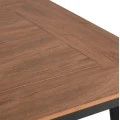 ΤΡΑΠΕΖΙ ΑΛΟΥΜΙΝΙΟΥ TABER ΑΝΘΡΑΚΙ ΜΕ ΕΠΙΦΑΝΕΙΑ POLYWOOD HM5563.02 80x80x73Υεκ.