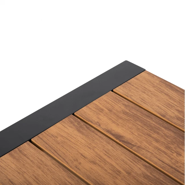 ΤΡΑΠΕΖΙ ΕΞΩΤ.ΧΩΡΟΥ GOYA HM6059.03 ΑΛΟΥΜΙΝΙΟ ΑΝΘΡΑΚΙ & POLYWOOD 160X80Χ75Υεκ.