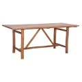 ΤΡΑΠΕΖΙ ΑΠΟ ΞΥΛΟ ΜΑΣΙΦ ΤΕΑΚ 220X100X78Υεκ.HM9390.01