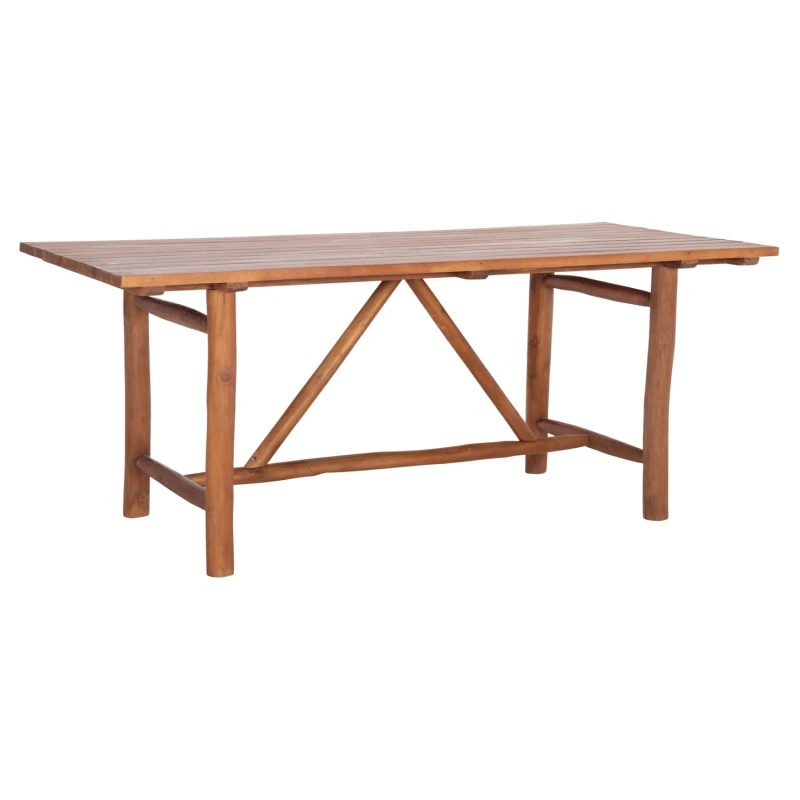 ΤΡΑΠΕΖΙ ΑΠΟ ΞΥΛΟ ΜΑΣΙΦ ΤΕΑΚ 220X100X78Υεκ.HM9390.01