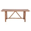 ΤΡΑΠΕΖΙ ΑΠΟ ΞΥΛΟ ΜΑΣΙΦ ΤΕΑΚ 220X100X78Υεκ.HM9390.01