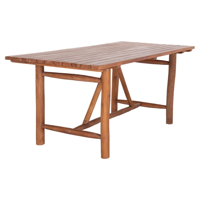 ΤΡΑΠΕΖΙ ΑΠΟ ΞΥΛΟ ΜΑΣΙΦ ΤΕΑΚ 220X100X78Υεκ.HM9390.01