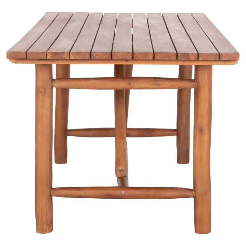 ΤΡΑΠΕΖΙ ΑΠΟ ΞΥΛΟ ΜΑΣΙΦ ΤΕΑΚ 220X100X78Υεκ.HM9390.01