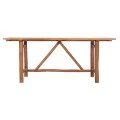 ΤΡΑΠΕΖΙ ΑΠΟ ΞΥΛΟ ΜΑΣΙΦ ΤΕΑΚ 220X100X78Υεκ.HM9390.01