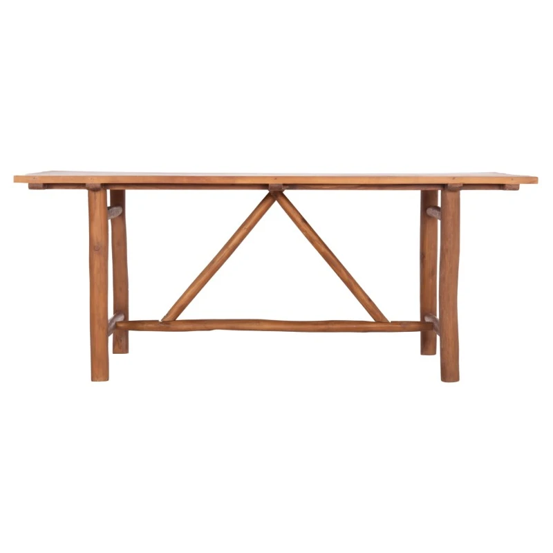 ΤΡΑΠΕΖΙ ΑΠΟ ΞΥΛΟ ΜΑΣΙΦ ΤΕΑΚ 220X100X78Υεκ.HM9390.01