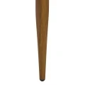 ΤΡΑΠΕΖΙ MEIR ΣΑΛΟΝΙΟΥ ΑΛΟΥΜΙΝΙΟΥ BAMBOO LOOK ΜΕ ΓΥΑΛΙ 100Χ58Χ46 HM5551.01