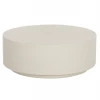 ΤΡΑΠΕΖΙ ΜΕΣΗΣ ΣΤΡΟΓΓΥΛΟ KYOKO HM6579.02 ΜΠΕΖ FIBER CEMENT Φ90x34Υεκ.