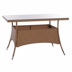ΤΡΑΠΕΖΙ ΜΕΤΑΛΛΙΚΟ MILITARY RATTAN ΜΠΕΖ ΚΑΦΕ HM5141.32 120x70x75Υ εκ. ΤΡΑΠΕΖΙ ΜΕΤΑΛΛΙΚΟ MILITARY RATTAN ΜΠΕΖ ΚΑΦΕ HM5141.32 120x70x75Υ εκ.