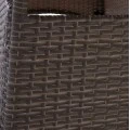 ΤΡΑΠΕΖΙ ΜΕΤΑΛΛΙΚΟ MINSK RATTAN ΓΚΡΙ HM5507.01 150x90x75Υ εκ.