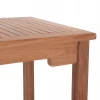 ΤΡΑΠΕΖΙ ΜΠΑΡ CRANSTON HM18111 ΞΥΛΟ ΤΕΑΚ--ΦΥΣΙΚΟ ΧΡΩΜΑ 120x60x105Υεκ.