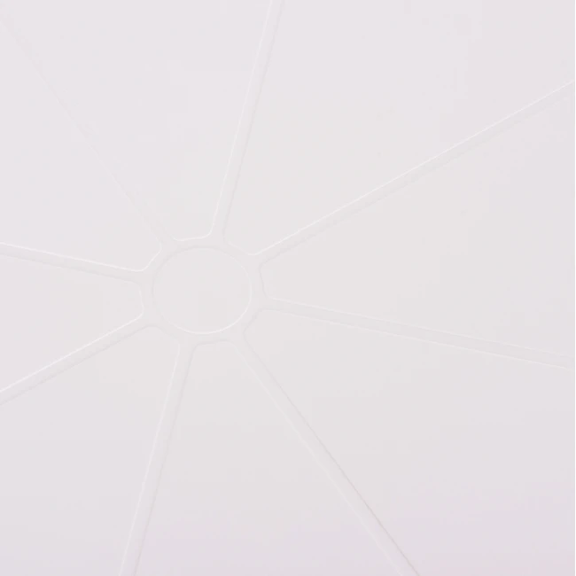 ΤΡΑΠΕΖΙ ΜΠΑΡ ΣΤΡΟΓΓΥΛΟ TERRIN HM6126.11 ΠΟΛΥΠΡΟΠΥΛΕΝΙΟ ΛΕΥΚΟ Φ60x106Υεκ.