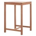 ΤΡΑΠΕΖΙ ΜΠΑΡ ΤΕΤΡΑΓΩΝΟ PRESSCOT HM18113 ΞΥΛΟ TEAK ΣΕ ΦΥΣΙΚΟ 70x70x105Υεκ.