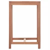 ΤΡΑΠΕΖΙ ΜΠΑΡ ΤΕΤΡΑΓΩΝΟ PRESSCOT HM18113 ΞΥΛΟ TEAK ΣΕ ΦΥΣΙΚΟ 70x70x105Υεκ.