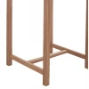 ΤΡΑΠΕΖΙ ΜΠΑΡ ΤΕΤΡΑΓΩΝΟ PRESSCOT HM18113 ΞΥΛΟ TEAK ΣΕ ΦΥΣΙΚΟ 70x70x105Υεκ.