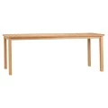 ΤΡΑΠΕΖΙ ΟΡΘΟΓΩΝΙΟ FINTO HM6616 ΞΥΛΟ TEAK--ΦΥΣΙΚΟ 200x100x75Υεκ.