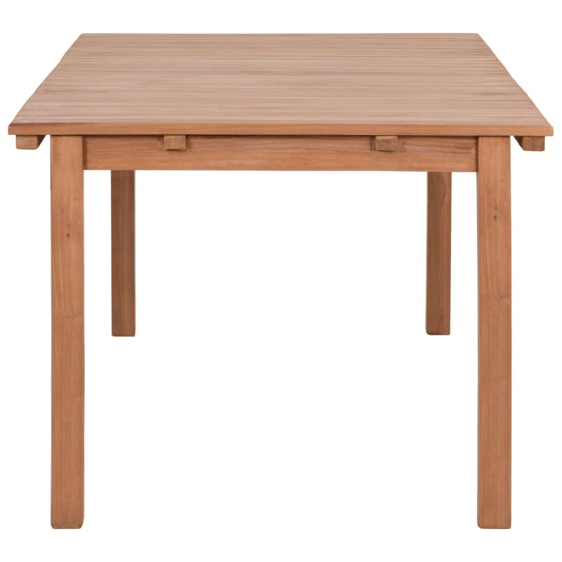 ΤΡΑΠΕΖΙ ΟΡΘΟΓΩΝΙΟ FINTO HM6616 ΞΥΛΟ TEAK--ΦΥΣΙΚΟ 200x100x75Υεκ.