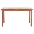 ΤΡΑΠΕΖΙ ΟΡΘΟΓΩΝΙΟ PRESSCOT HM18123 ΞΥΛΟ TEAK--ΦΥΣΙΚΟ 140x80x76Υεκ.
