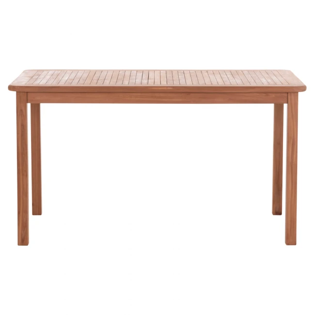ΤΡΑΠΕΖΙ ΟΡΘΟΓΩΝΙΟ PRESSCOT HM18123 ΞΥΛΟ TEAK--ΦΥΣΙΚΟ 140x80x76Υεκ.