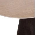 ΤΡΑΠΕΖΙ ΟΒΑΛ CATER HM18320 ΚΕΡΑΜΙΚΟ TOP ΟΨΗ ΤΡΑΒΕΡΤΙΝΑΣ-MDF ΒΑΣΗ 180x90x74Υεκ