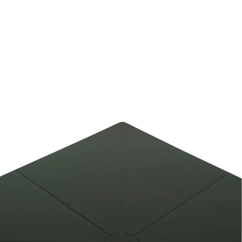 ΤΡΑΠΕΖΙ ΠΟΛΥΠΡΟΠΥΛΕΝΙΟΥ ΤΕΤΡΑΓΩΝΟ TERRIN HM6125.15 DARK OLIVE 60,5x60,5x76,5Υεκ.
