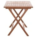 ΤΡΑΠΕΖΙ ΠΤΥΣΣΟΜΕΝΟ ΟΡΘΟΓΩΝΙΟ ERIS HM18117 ΞΥΛΟ TEAK--ΦΥΣΙΚΟ 120x70x76Υεκ.
