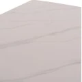 ΤΡΑΠΕΖΙ RAVEN HM18149.01 ΚΕΡΑΜΙΚΟ TOP ΜΕ ΟΨΗ ΛΕΥΚΟ ΜΑΡΜΑΡΟ 140x80x74Υεκ.