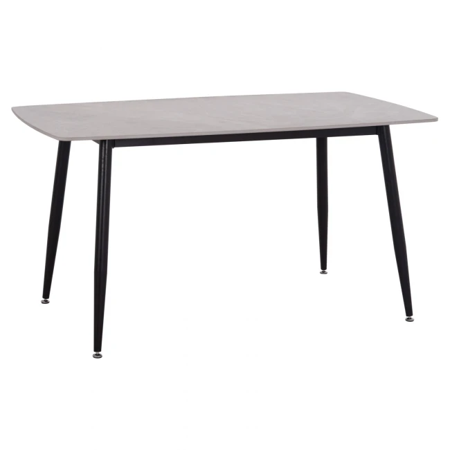 ΤΡΑΠΕΖΙ RAVEN HM18149.13 ΚΕΡΑΜΙΚΟ TOP ΜΕ ΟΨΗ ΓΚΡΙ ΜΑΡΜΑΡΟ 140x80x74Υεκ.