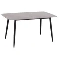 ΤΡΑΠΕΖΙ RAVEN HM18149.13 ΚΕΡΑΜΙΚΟ TOP ΜΕ ΟΨΗ ΓΚΡΙ ΜΑΡΜΑΡΟ 140x80x74Υεκ.