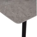 ΤΡΑΠΕΖΙ RAVEN HM18149.13 ΚΕΡΑΜΙΚΟ TOP ΜΕ ΟΨΗ ΓΚΡΙ ΜΑΡΜΑΡΟ 140x80x74Υεκ.
