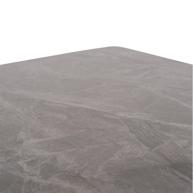 ΤΡΑΠΕΖΙ RAVEN HM18149.13 ΚΕΡΑΜΙΚΟ TOP ΜΕ ΟΨΗ ΓΚΡΙ ΜΑΡΜΑΡΟ 140x80x74Υεκ.