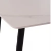 ΤΡΑΠΕΖΙ RAVEN HM18150.01 ΚΕΡΑΜΙΚΟ TOP ΜΕ ΟΨΗ ΛΕΥΚΟ ΜΑΡΜΑΡΟ 160x80x74Υεκ.