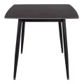 ΤΡΑΠΕΖΙ RAVEN HM18150.02 ΚΕΡΑΜΙΚΟ TOP ΜΕ ΟΨΗ ΜΑΥΡΟ ΜΑΡΜΑΡΟ 160x80x74Υεκ.
