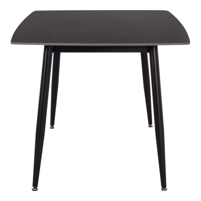 ΤΡΑΠΕΖΙ RAVEN HM18150.02 ΚΕΡΑΜΙΚΟ TOP ΜΕ ΟΨΗ ΜΑΥΡΟ ΜΑΡΜΑΡΟ 160x80x74Υεκ.