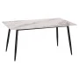 ΤΡΑΠΕΖΙ RAVEN HM18150.04 ΚΕΡΑΜΙΚΟ TOP ΜΕ ΟΨΗ ΛΕΥΚΟ/ΚΑΦΕ ΜΑΡΜΑΡΟ 160x80x74Υεκ.