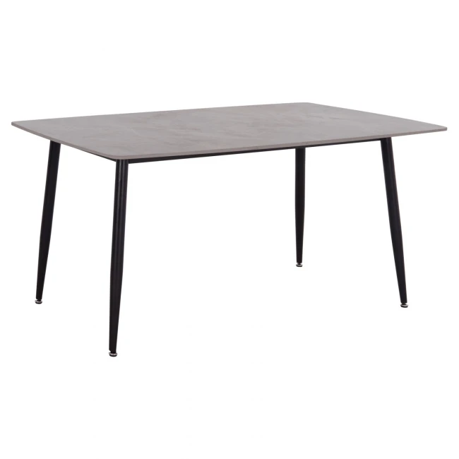 ΤΡΑΠΕΖΙ RAVEN HM18150.13 ΚΕΡΑΜΙΚΟ TOP ΜΕ ΟΨΗ ΓΚΡΙ ΜΑΡΜΑΡΟ 160x80x74Υεκ.