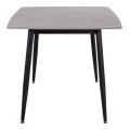 ΤΡΑΠΕΖΙ RAVEN HM18150.13 ΚΕΡΑΜΙΚΟ TOP ΜΕ ΟΨΗ ΓΚΡΙ ΜΑΡΜΑΡΟ 160x80x74Υεκ.