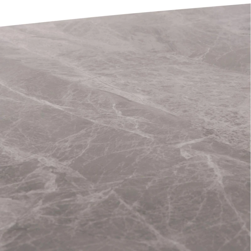 ΤΡΑΠΕΖΙ RAVEN HM9854.13 ΚΕΡΑΜΙΚΟ TOP ΓΚΡΙ ΜΑΡΜΑΡΟ-ΜΑΥΡΟ ΜΕΤΑΛΛΟ 120x70x73Υεκ.