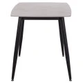 ΤΡΑΠΕΖΙ RAVEN HM9854.13 ΚΕΡΑΜΙΚΟ TOP ΓΚΡΙ ΜΑΡΜΑΡΟ-ΜΑΥΡΟ ΜΕΤΑΛΛΟ 120x70x73Υεκ.