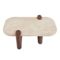 ΤΡΑΠΕΖΙ ΣΑΛΟΝΙΟΥ ARDEN HM18435 MDF TOP ΟΨΗ ΤΡΑΒΕΡΤΙΝΑΣ-MDF ΠΟΔΙΑ ΚΑΡΥΔΙ 120x60x40Υεκ
